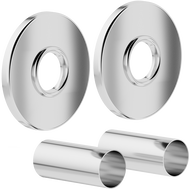 Mexen 1R set de mascare simplu pentru calorifer, crom - W904-000-01