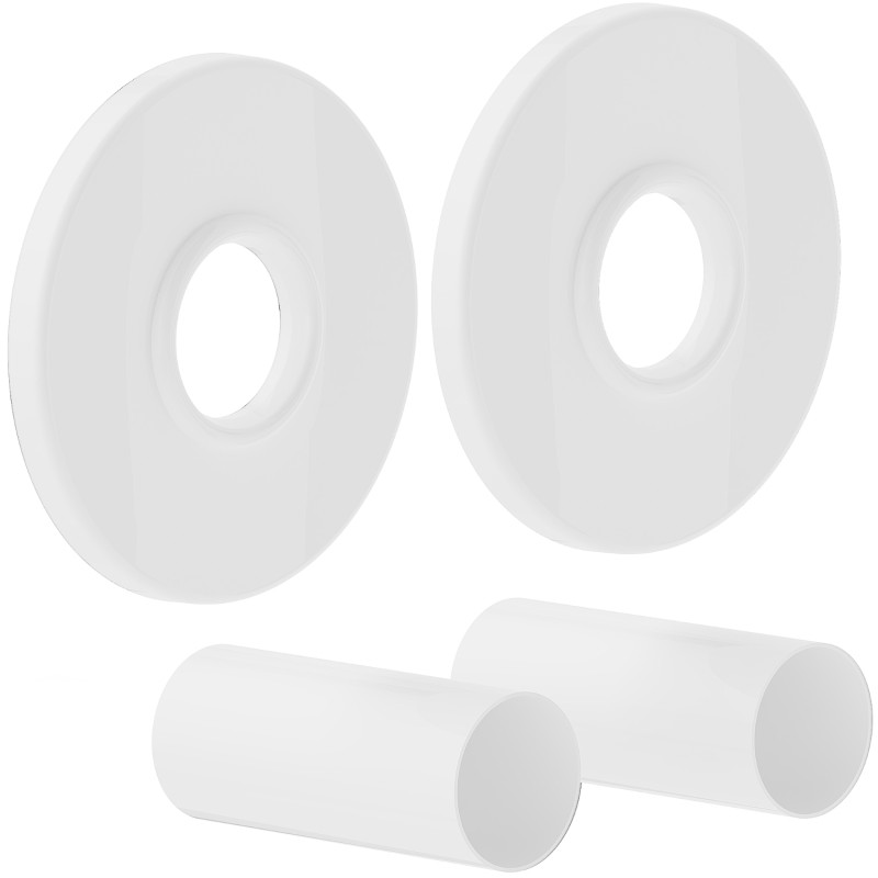 Mexen 1R set de mascare simplu pentru calorifer, alb - W904-000-20