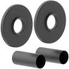 Mexen R set mascare unic pentru radiator, antracit - W904-000-66