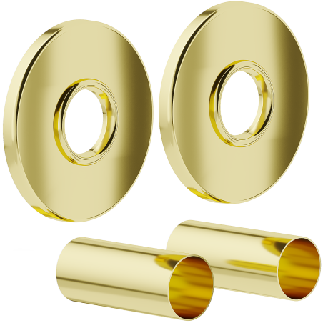 Mexen Uni-Term R egyszemélyes radiátor takarókészlet, arany - W904-000-50