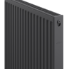 Mexen C11 radiátor 600 x 600 mm, oldalsó csatlakozás, 560 W, antracit - W411-060-060-66