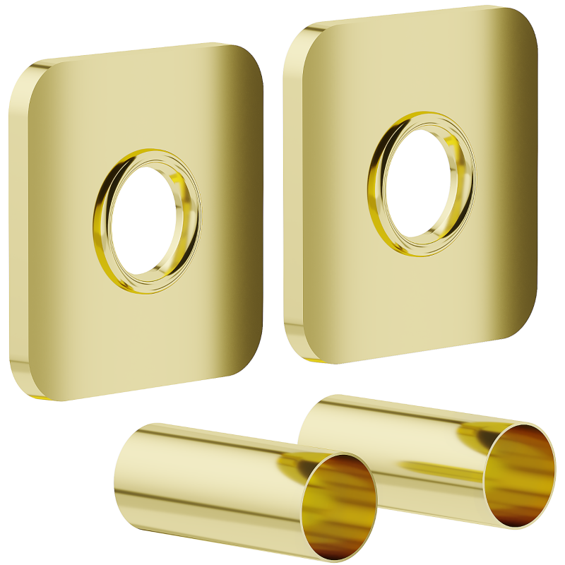 Mexen Uni-Term S egyes radiátor takarókészlet, arany - W909-000-50