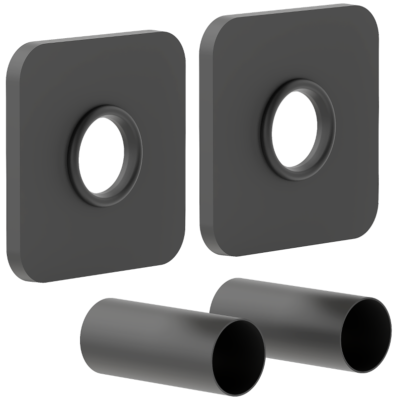 Mexen Uni-Term Egyszemélyes radiátortakaró szett, antracit - W909-000-66