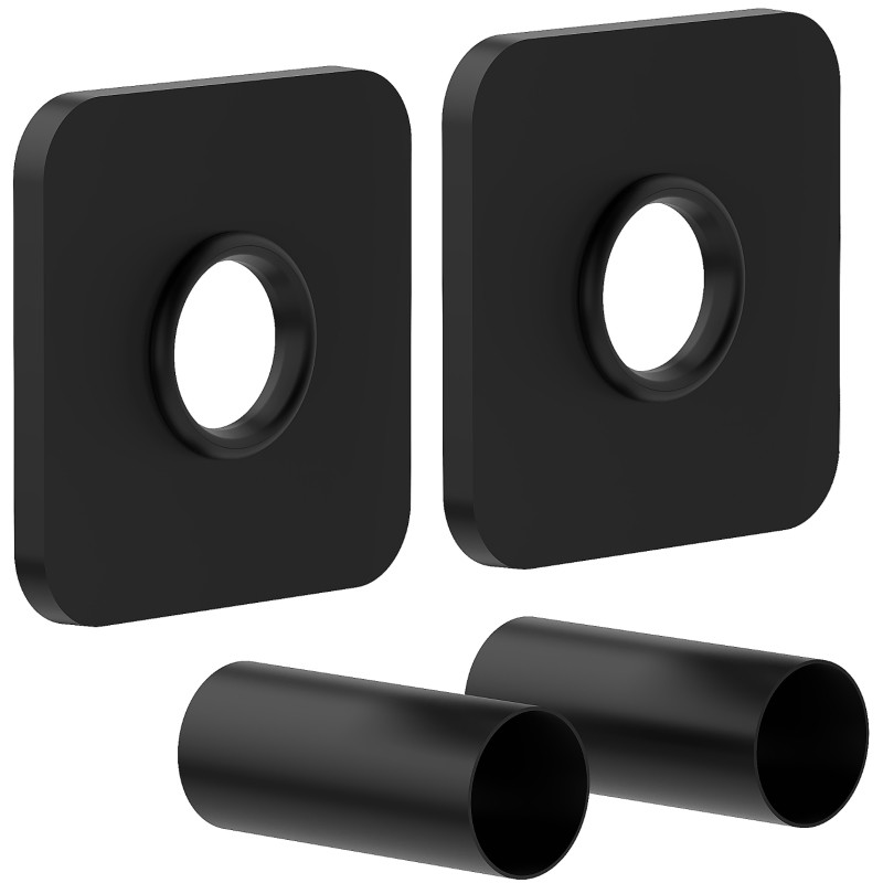 Mexen 1S set de mascare simplu pentru radiator, negru - W909-000-70