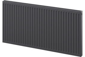 Mexen C11 radiátor, 600 x 2000 mm, oldalsó bekötés, 1867 W, antracit - W411-060-200-66