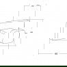 Mexen Asis cuier pentru prosop, Aurie - 7017635-50