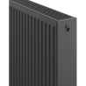 Mexen C22 radiátor lapos 600 x 400 mm, oldalsó csatlakozás, 661 W, antracit - W422-060-040-66