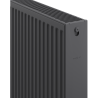 Mexen C22 600 x 1100 mm-es lapradiátor, oldalsó csatlakozás, 1818 W, antracit - W422-060-110-66