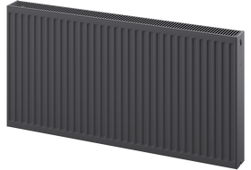 Mexen C22 radiátor lemez 600 x 1300 mm, oldalsó csatlakozás, 2149 W, antracit - W422-060-130-66