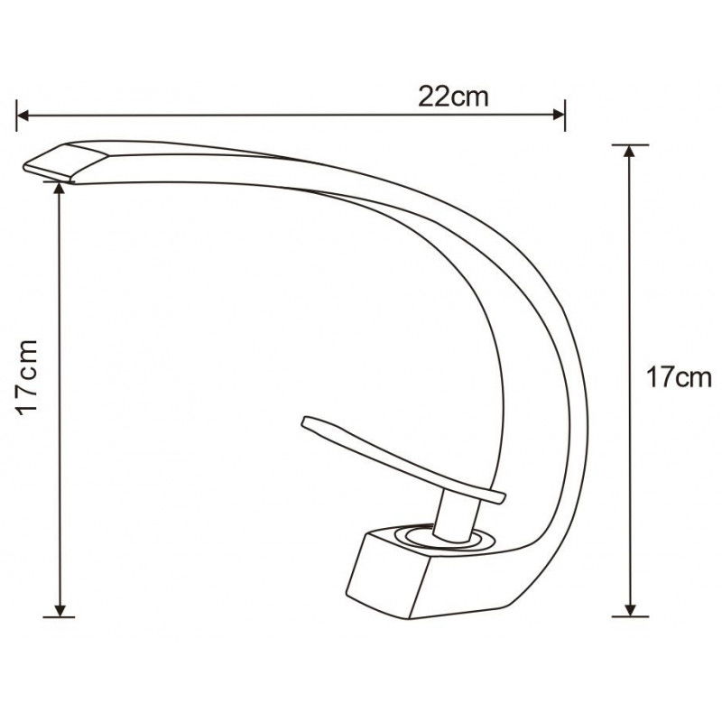 Mexen Lupus mosdócsaptelep, króm - 746200-00