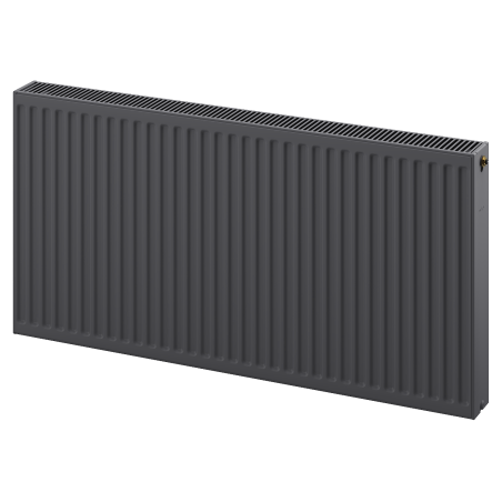 Mexen CV22 lemezes radiátor 500 x 2800 mm, alsó csatlakozás, 3989 W, antracit - W622-050-280-66