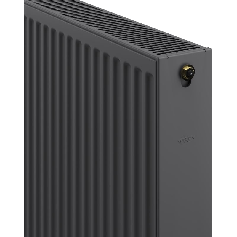 Mexen CV22 lemezes radiátor 500 x 2800 mm, alsó csatlakozás, 3989 W, antracit - W622-050-280-66
