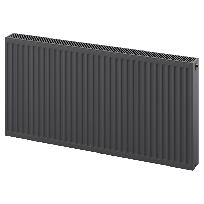Mexen CV22 lemezes radiátor 600 x 2400 mm, alsó csatlakozás, 3966 W, antracit - W622-060-240-66