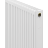 Mexen CV21 300 x 1800 mm-es lapradiátor, alsó csatlakozás, 1325 W, fehér - W621-030-180-00
