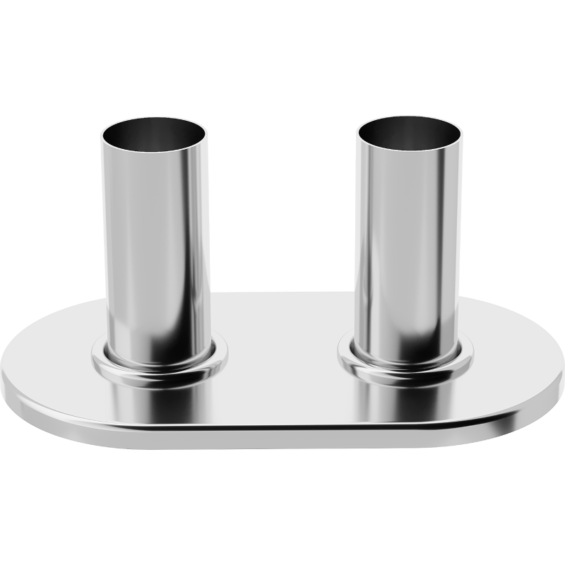 Mexen Uni-Term R kétoldalas radiátoreltakaró készlet, króm - W905-000-01