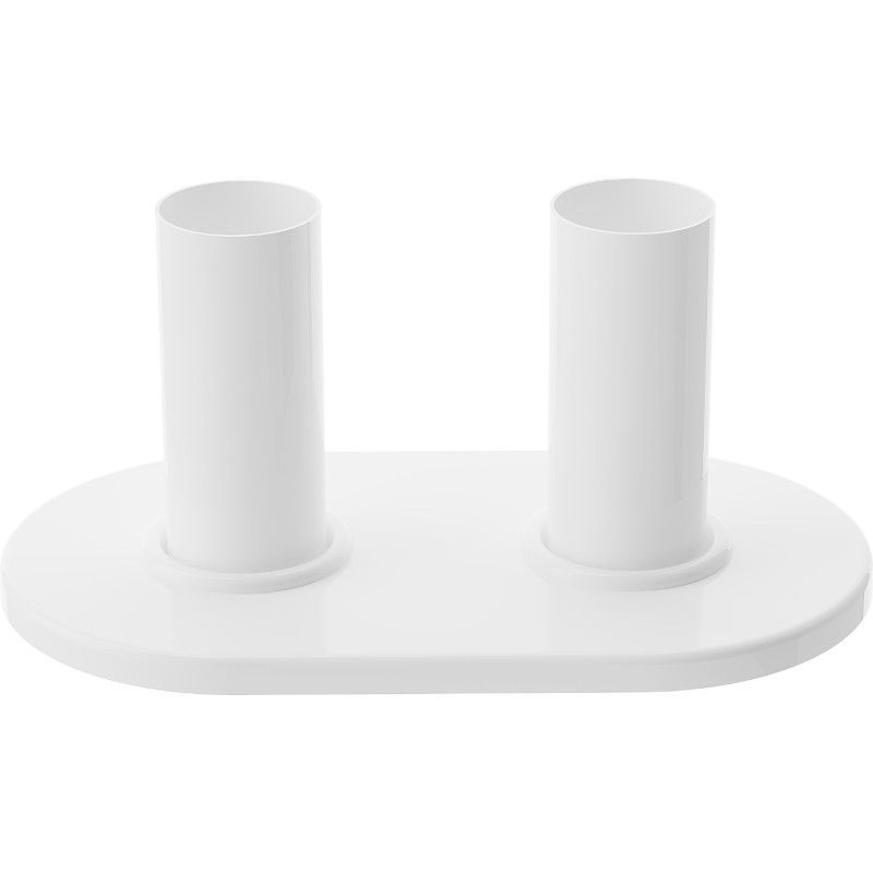 Mexen 2R set de mascare dublu pentru radiator, alb - W905-000-20