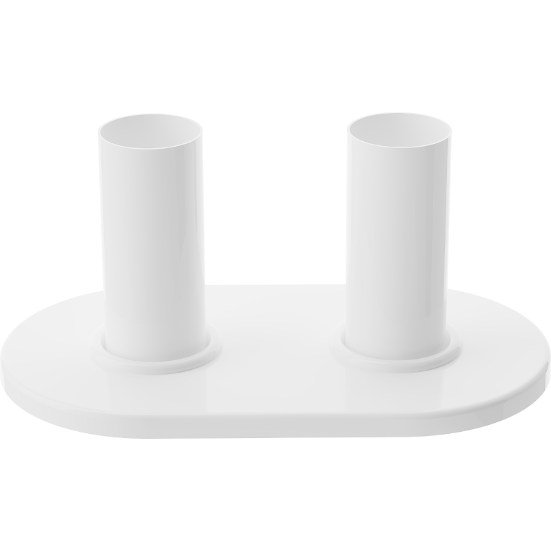 Mexen Uni-Term R kettős radiátor burkolókészlet, fehér - W905-000-20