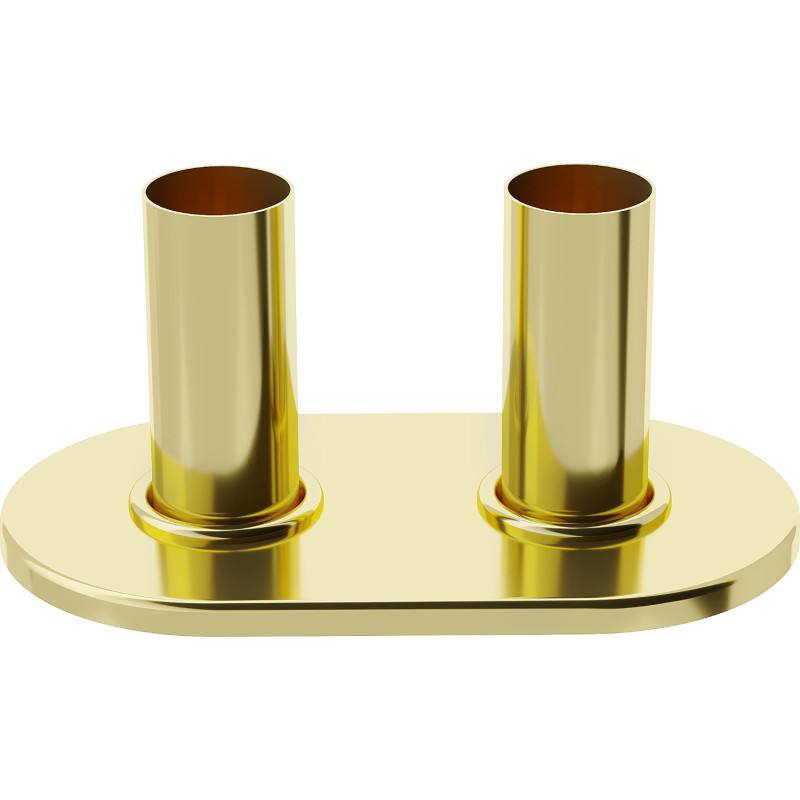 Mexen 2R set mască dublu pentru calorifer, auriu - W905-000-50