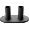 Mexen 2R set de mascare dublu pentru radiator, negru - W905-000-70