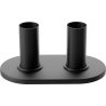 Mexen R set mascare dublu pentru radiator, negru - W905-000-70