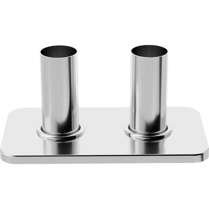 Mexen Uni-Term Set de mascare dublu pentru radiator, crom - W910-000-01