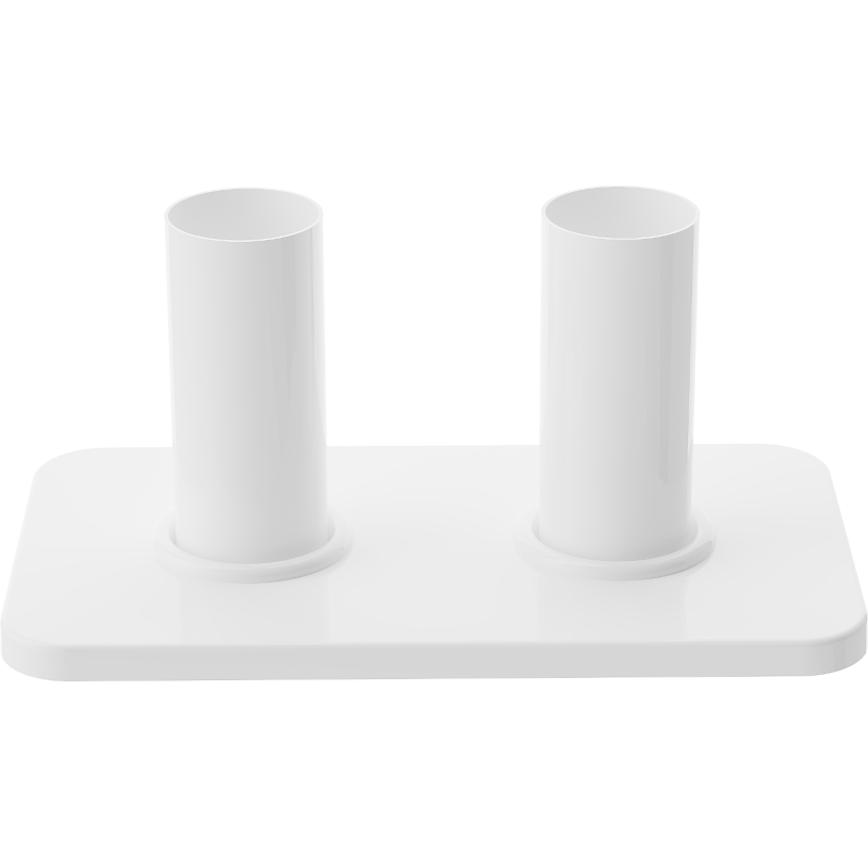 Mexen Uni-Term S dupla radiátorburkolat készlet, fehér - W910-000-20