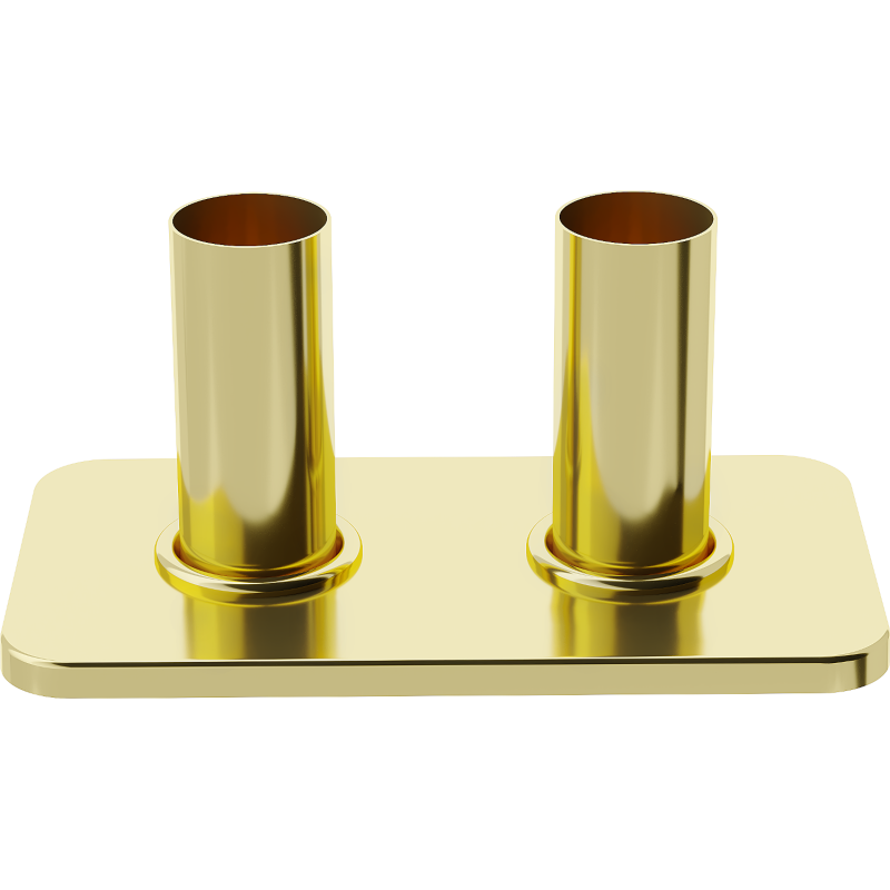 Mexen Uni-Term Set dublu de mascare pentru radiator, auriu - W910-000-50