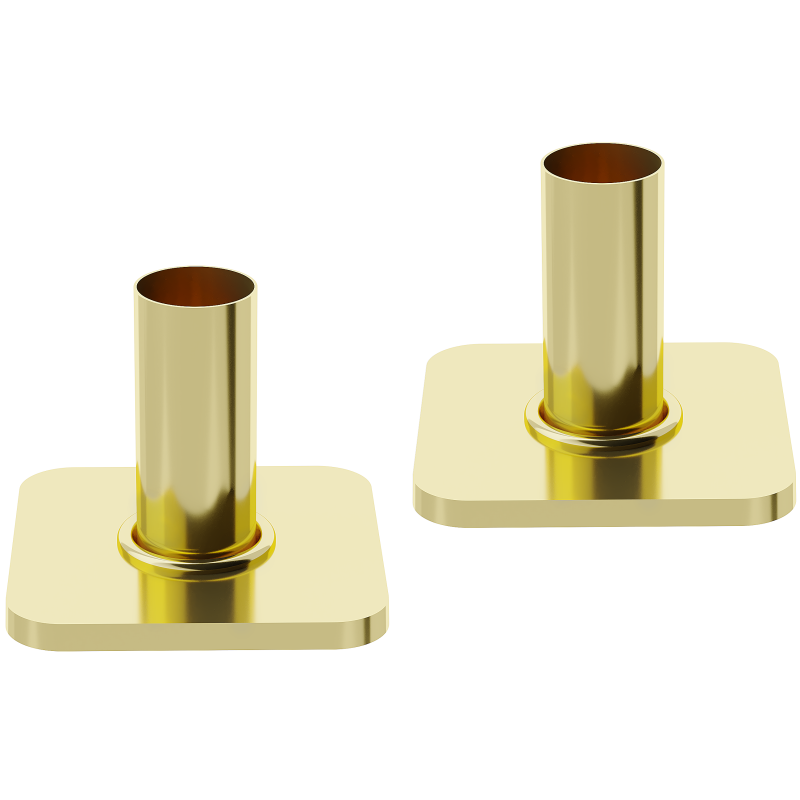 Mexen Uni-Term Set de mască simplă pentru radiator, auriu - W909-000-50