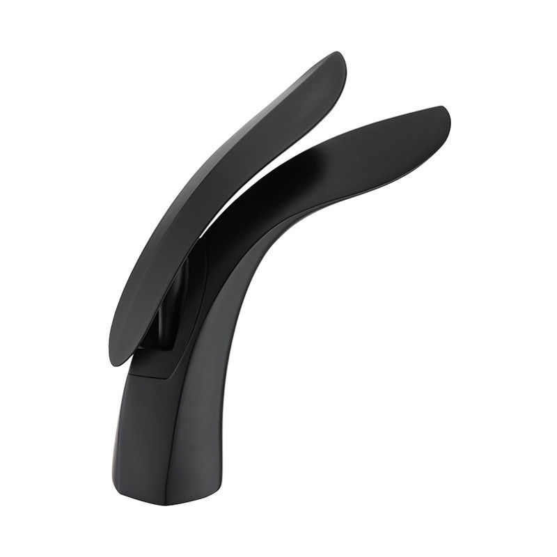 Mexen Foja baterie de lavoar, neagră - 746700-70