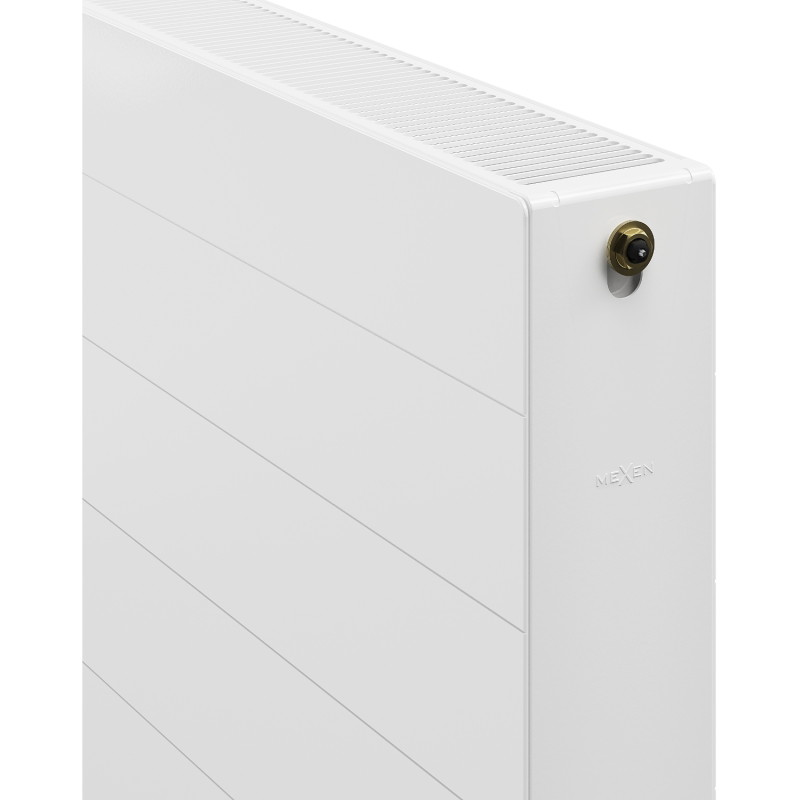 Mexen CVL22 Line lapos radiátor 400 x 1400 mm, alsó csatlakozás, 1593 W, fehér - W622L-040-140-00