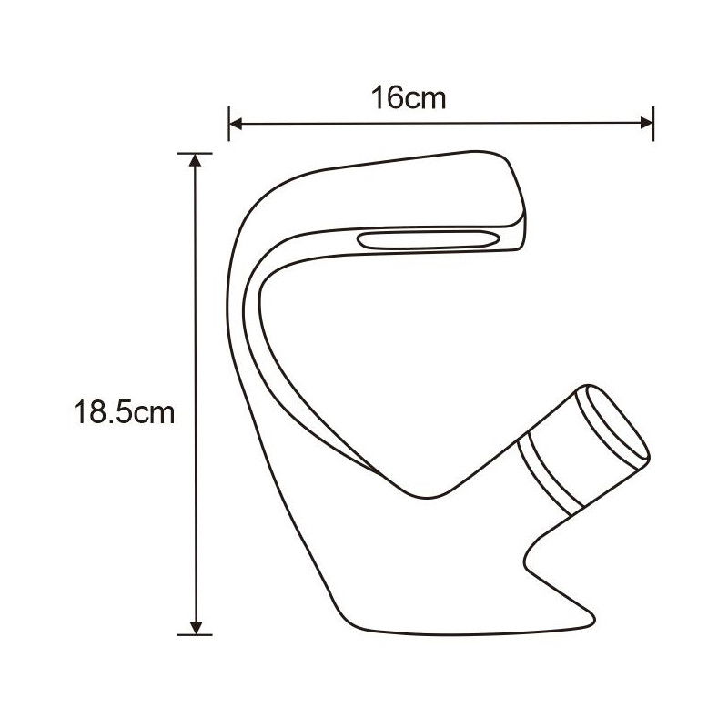 Mexen Cardo baterie lavoar, auriu - 747200-50