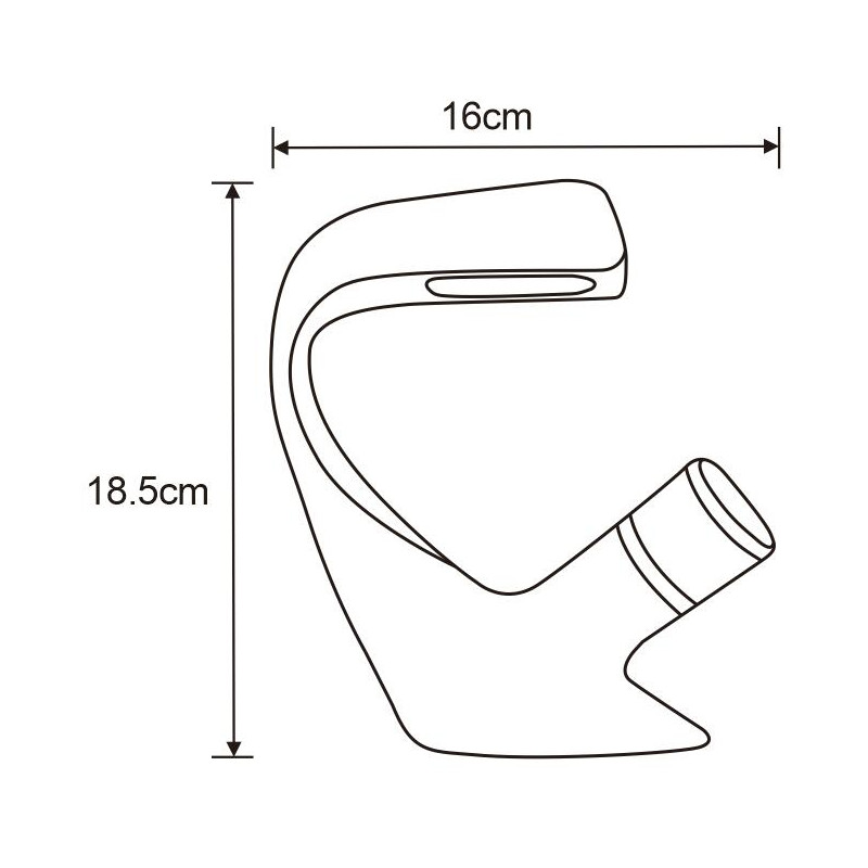 Mexen Cardo baterie pentru lavoar, aurie - 747200-50
