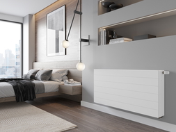 Mexen Line CVL33 panel radiátor 300 x 1400 mm, alsó csatlakozás, 1736 W, fehér - W633L-030-140-00