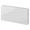 Mexen Line CVL33 lemezradiátor 400 x 1100 mm, alsó csatlakozás, 1740 W, fehér - W633L-040-110-00