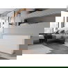 Mexen Line CL33 lapos radiátor 900 x 500 mm, oldalirányú csatlakozás, 1500 W, fehér - W433L-090-050-00