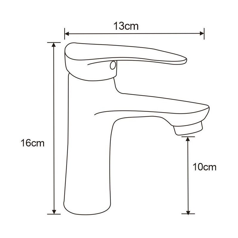 Mexen Irys baterie pentru chiuvetă, negru - 747500-70