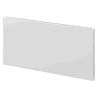 Mexen Flat CF11 panelradiátor 600 x 500 mm, oldalsó csatlakozás, 392 W, fehér - W411F-060-050-00