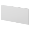 Radiator plat 600 x 600 mm, racordare laterala, 470 W, alb - W411F-060-060-00