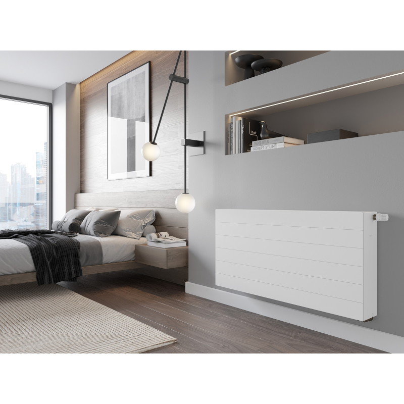 Mexen CVL33 Line lapradiátor 900 x 1800 mm, alsó csatlakozás, 5401 W, fehér - W633L-090-180-00
