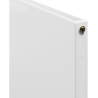 Mexen Flat CVF11 radiátor 600 x 600 mm, alsó csatlakozás, 470 W, fehér - W611F-060-060-00