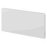 Mexen Flat CF21 lapradiátor 900 x 700 mm, oldalsó csatlakozás, 1113 W, fehér - W421F-090-070-00
