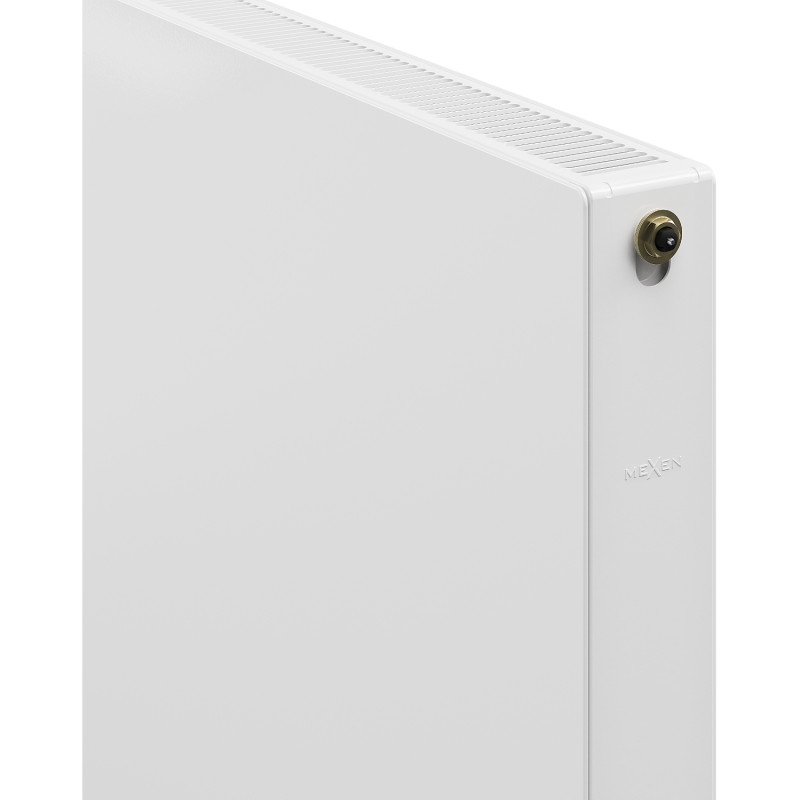 Mexen CVF21 Flat lapos radiátor 600 x 1100 mm, alsó csatlakozás, 1331 W, fehér - W621F-060-110-00