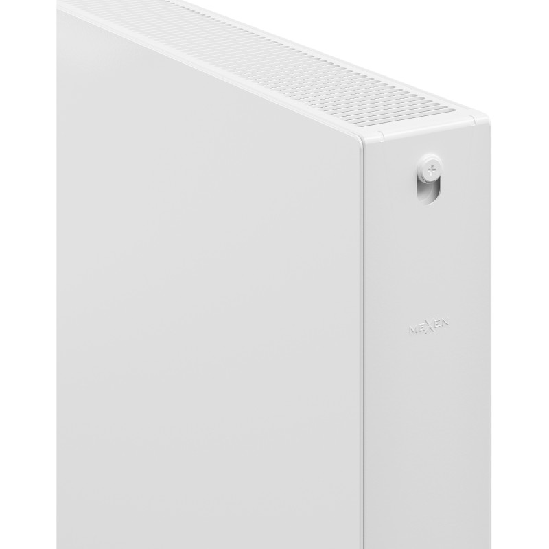 Mexen CF22 Flat lapradiátor 600 x 900 mm, oldalsó csatlakozás, 1424 W, fehér - W422F-060-090-00