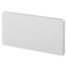Mexen CF22 Flat lapradiátor 600 x 900 mm, oldalsó csatlakozás, 1424 W, fehér - W422F-060-090-00