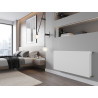 Mexen CF22 Flat lapradiátor 600 x 900 mm, oldalsó csatlakozás, 1424 W, fehér - W422F-060-090-00