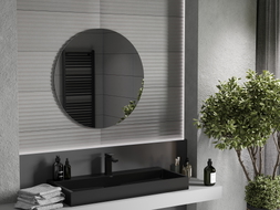 Mexen Alto kerek fürdőszobai tükör 80 cm - 9853-080-080-000-00