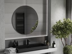 Mexen Alto kerek fürdőszobai tükör 90 cm - 9853-090-090-000-00