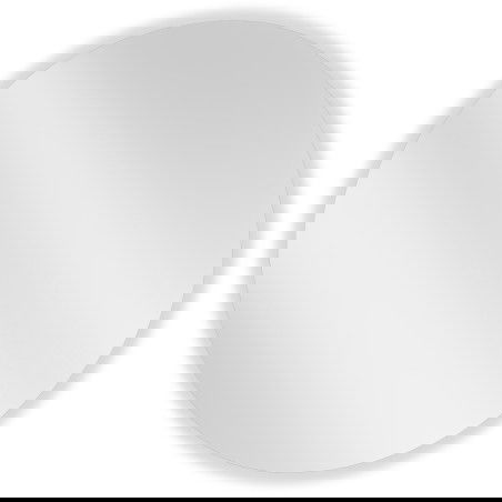 Mexen Alto fürdőszobai tükör, kerek, 80 cm - 9853-080-080-000-00