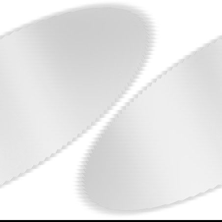 Oglindă de baie rotundă Mexen Alto 90 cm - 9853-090-090-000-00