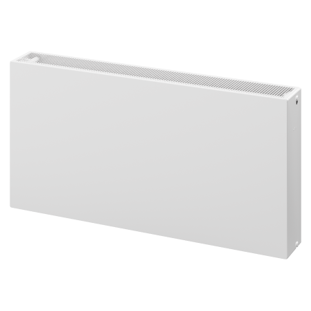 Mexen Flat CF33 radiátor 300 x 1400 mm, oldalsó csatlakozás, 1736 W, fehér - W433F-030-140-00